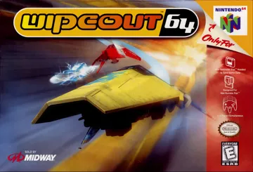 Wipeout 64 (USA) box cover front